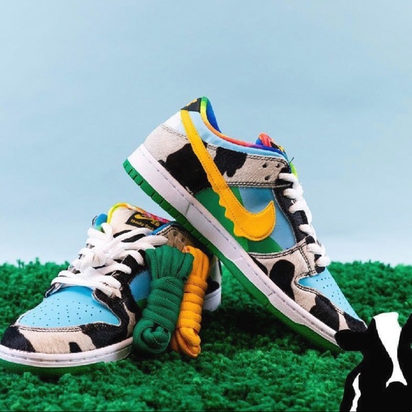 New Nike SB Ben & Jerry’s Chunky Dunky’s Size 9M - Picture 2 of 12
